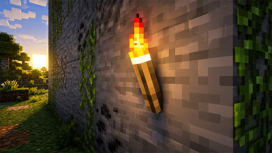 How to make a Torch in Minecraft