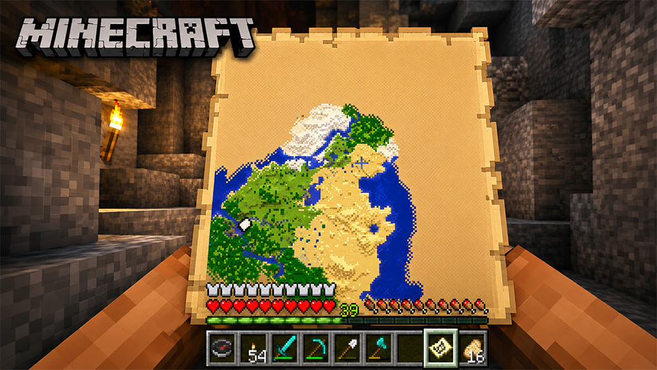 How to make a Map in Minecraft