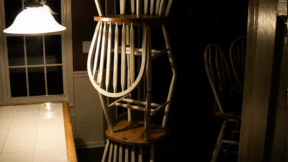 Poltergeist Stacks Chairs in Kitchen