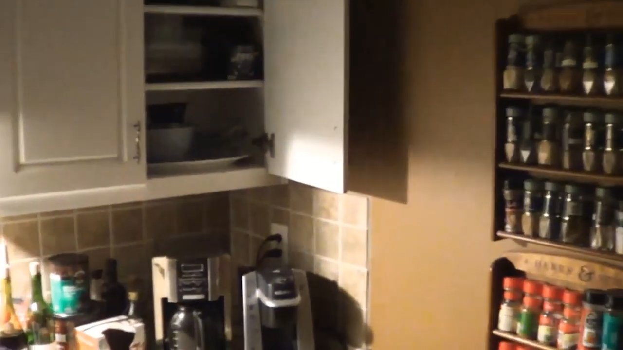 Ghost Caught on Tape Opens Kitchen Cabinets