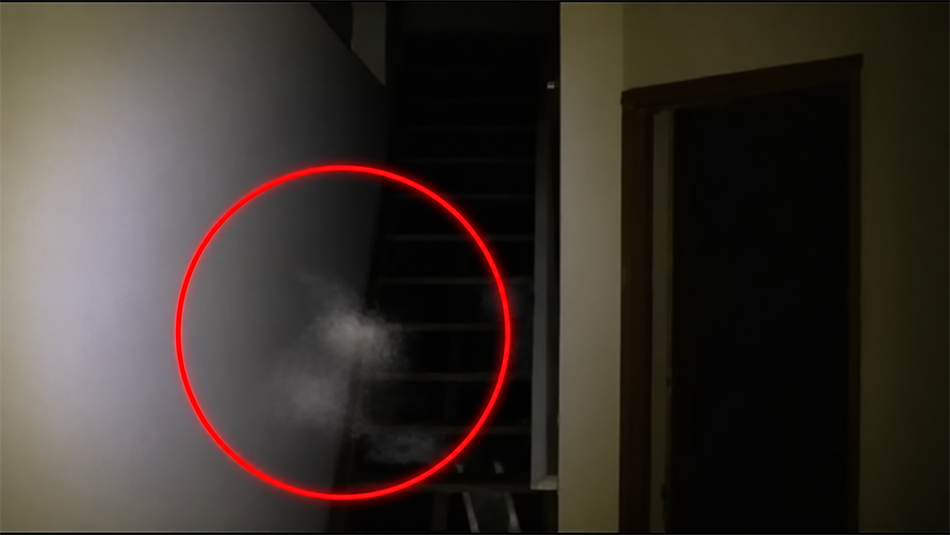 Poltergeist Caught On Tape in Basement