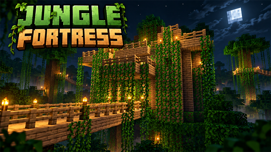 Minecraft - Jungle Fortress