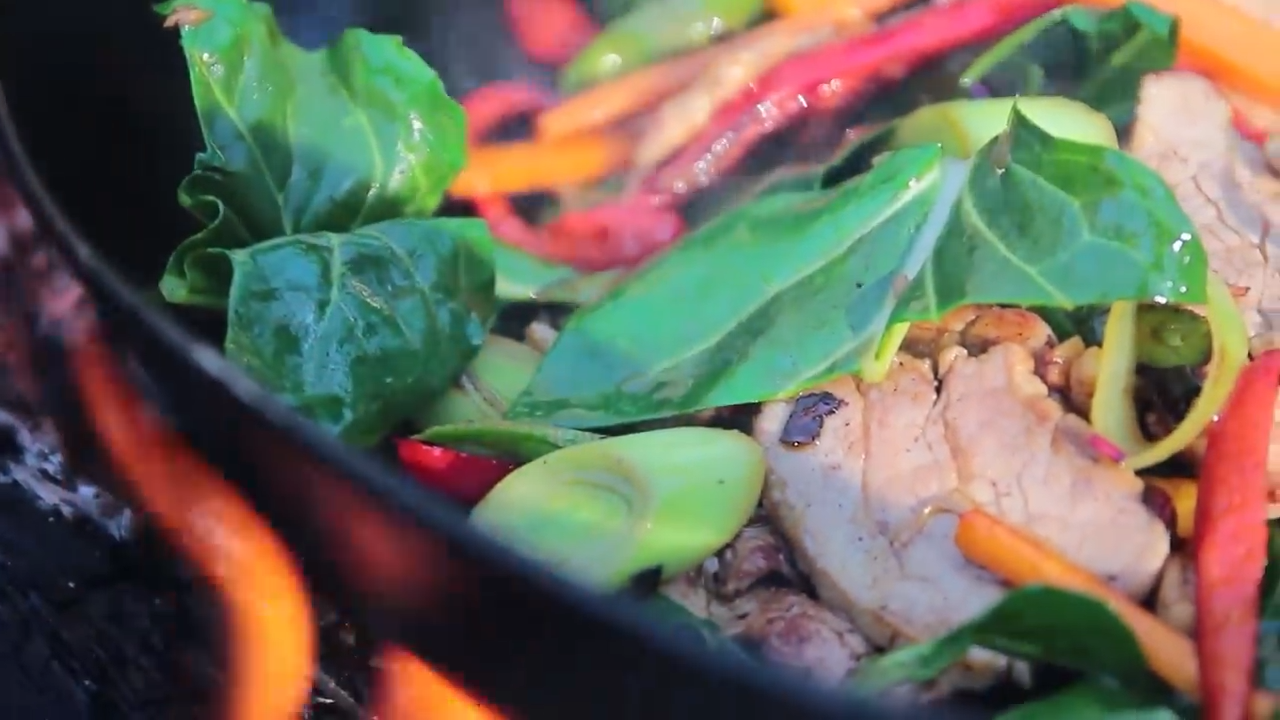 Spicy Chicken Stirfry